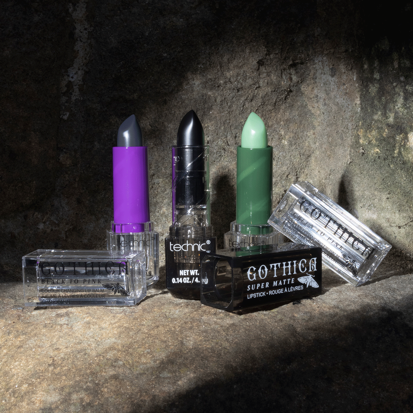 Technic Gothica pH Colour Changing Lipbalms