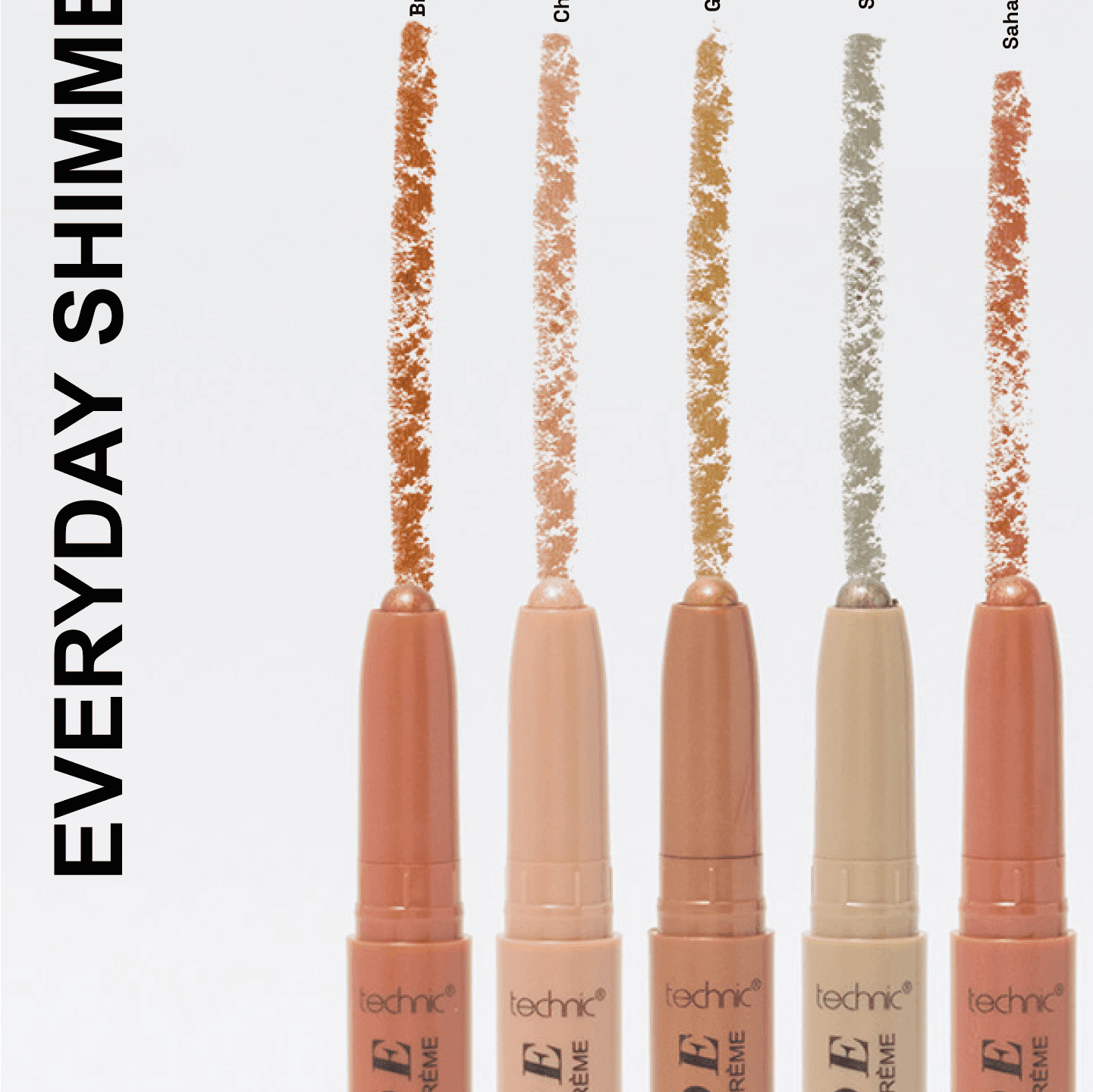 Technic Shimmer Glide Cream Eyeshadow Sticks