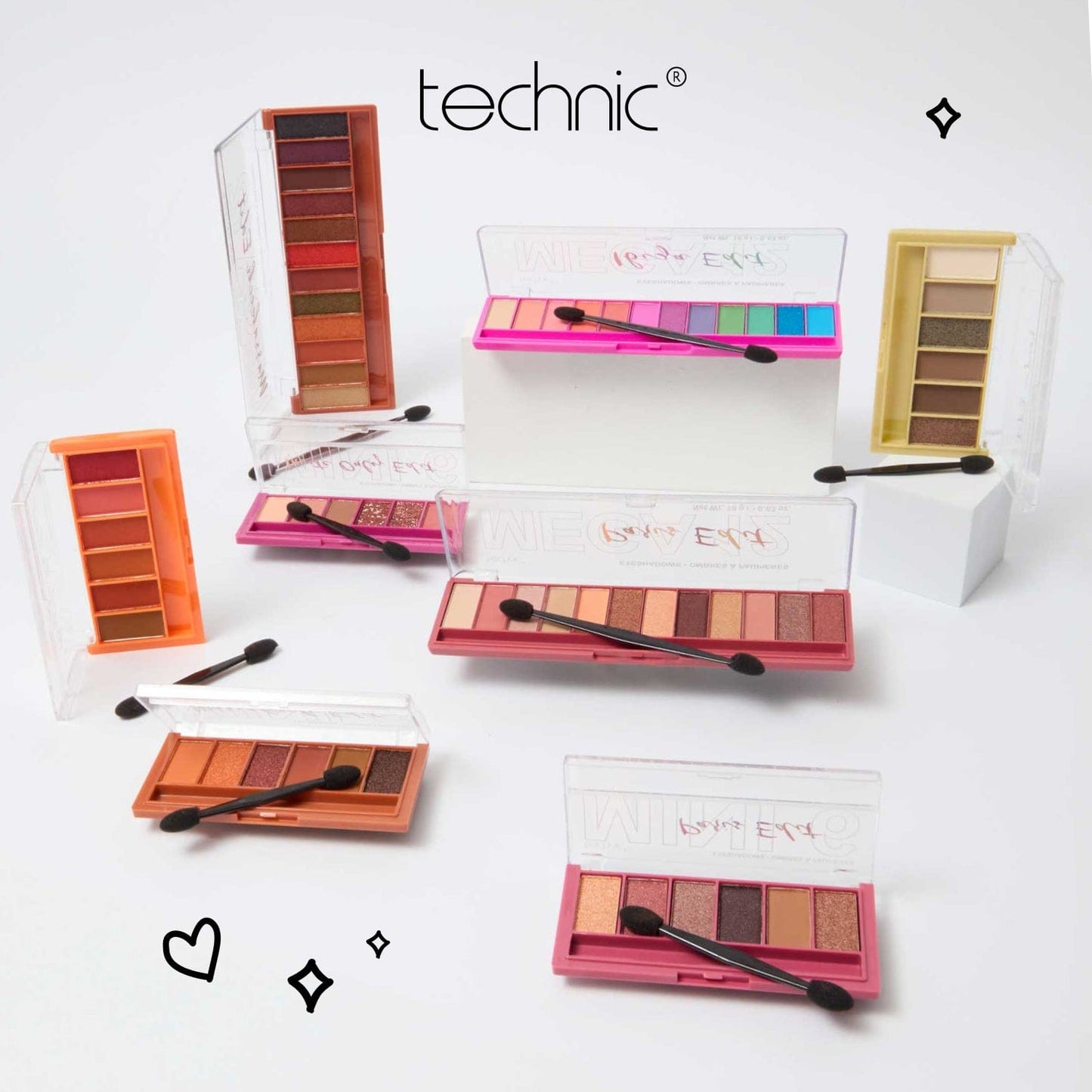 Technic Mega Eyeshadows