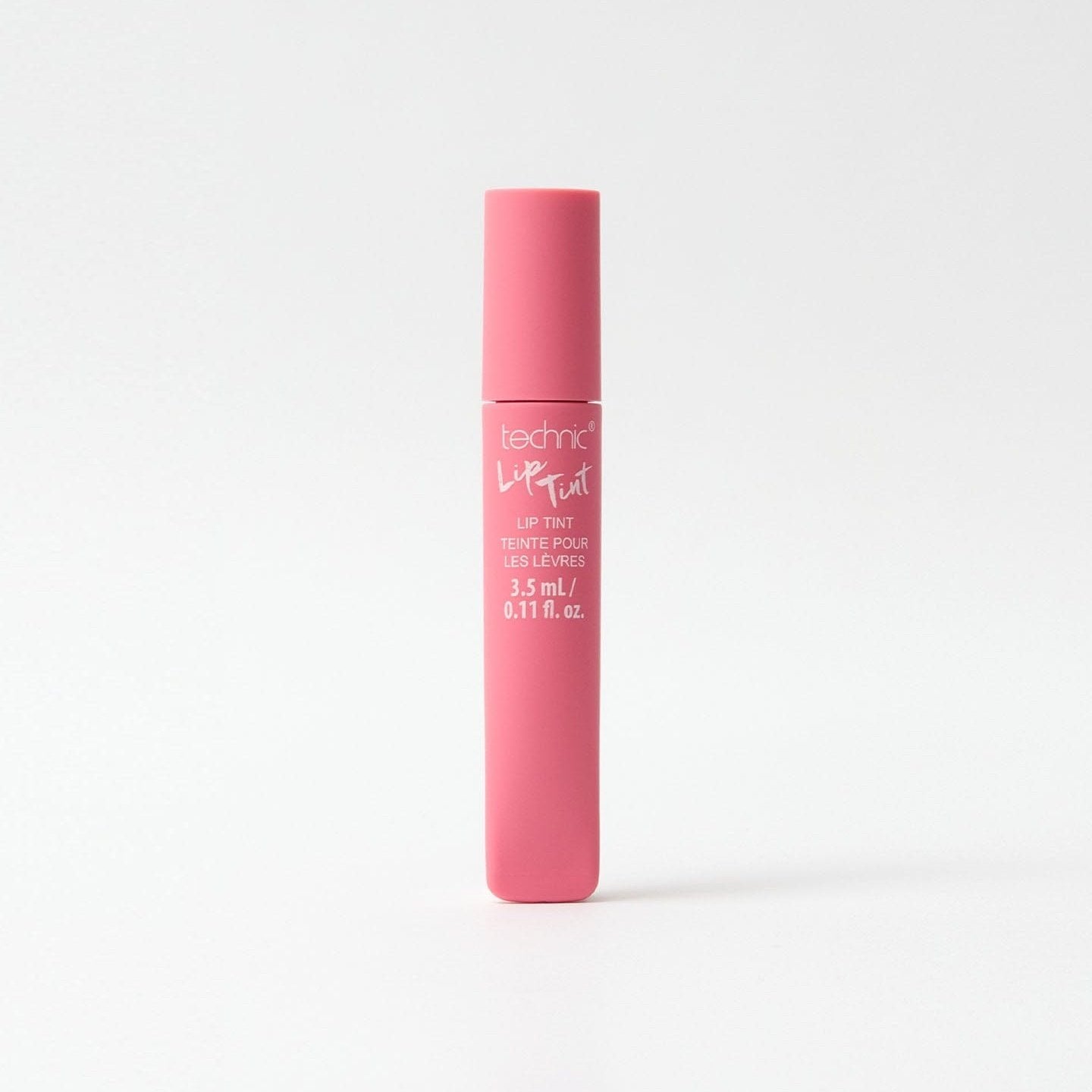 A once bitten lip tint in the shade Flushed on a white background.