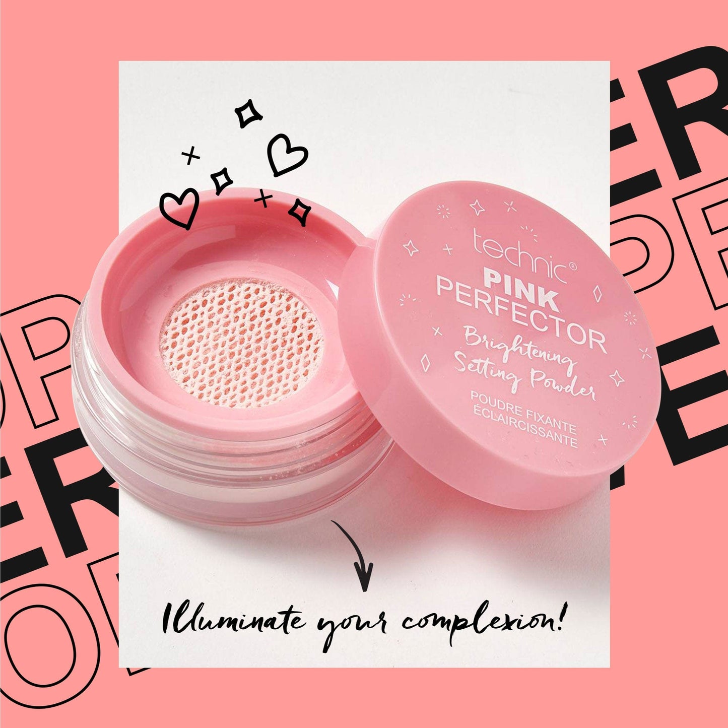 Technic Pink Perfector Brightening Setting Powder