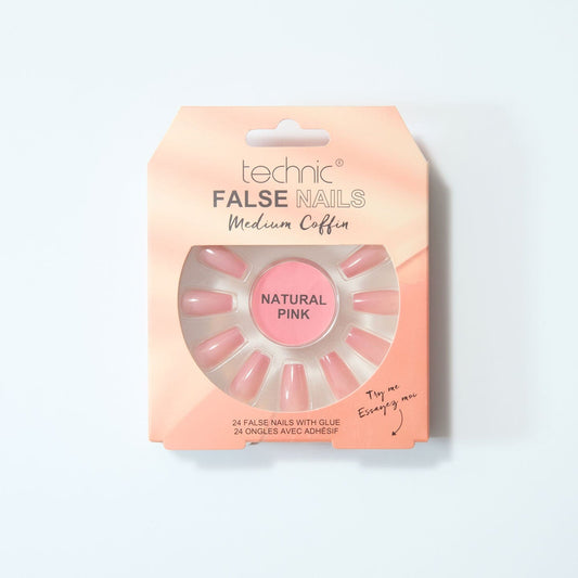 Technic False Nails Natural Pink