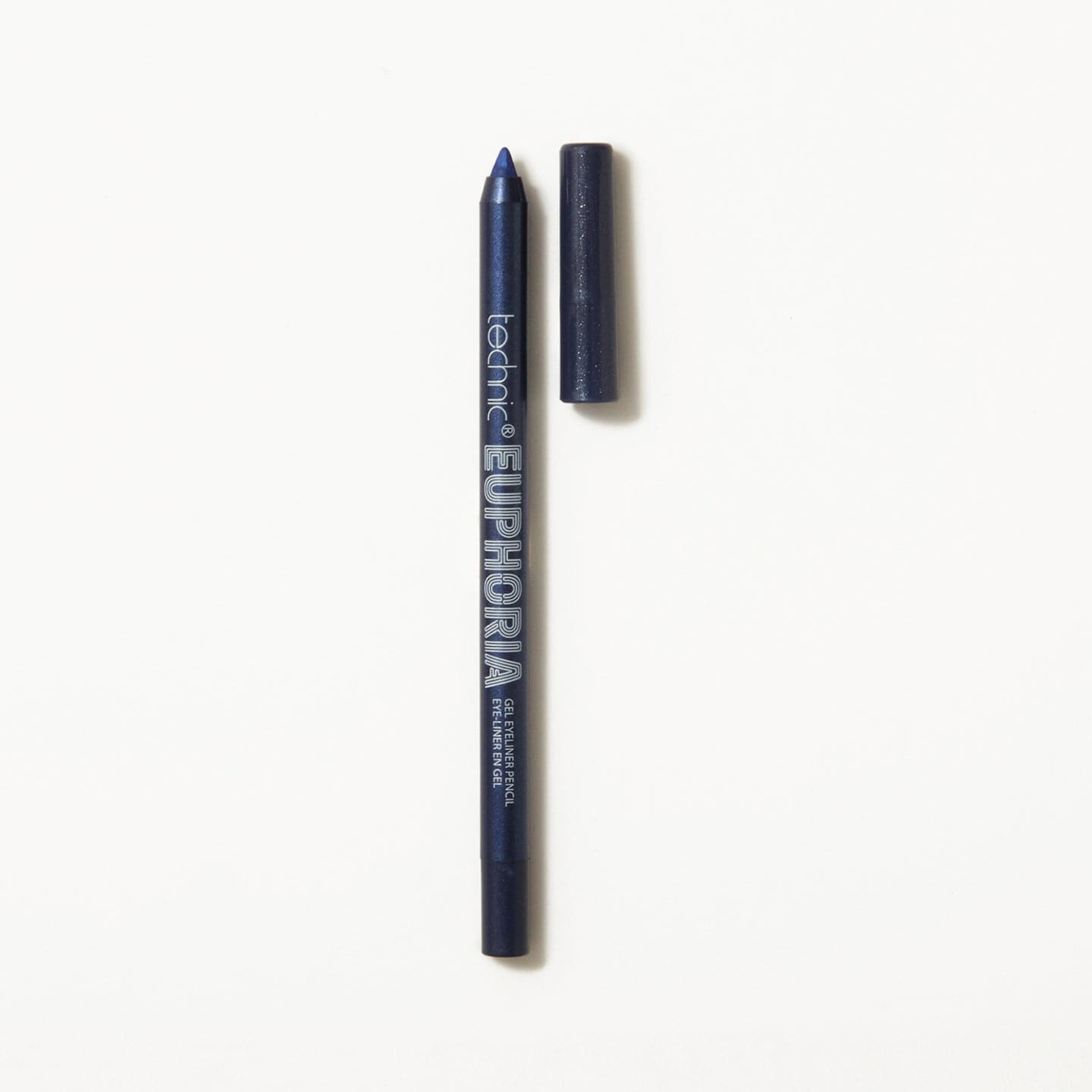 A euphoria gel liner in the shade Blue on a white background.