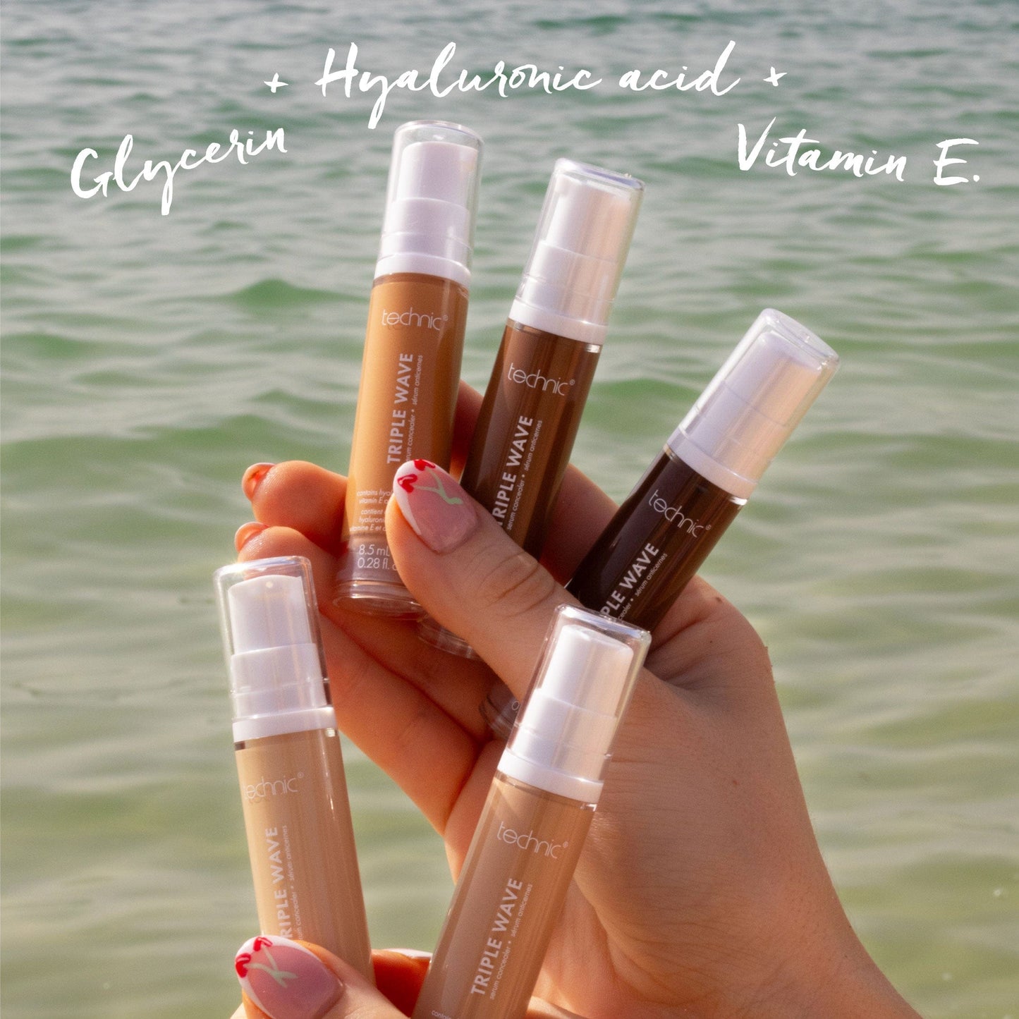 Technic Sundrenched Triple Wave Serum Concealer