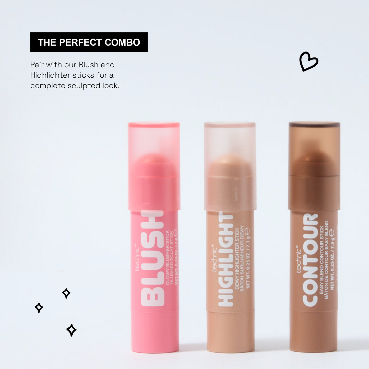 Technic Contour Sticks