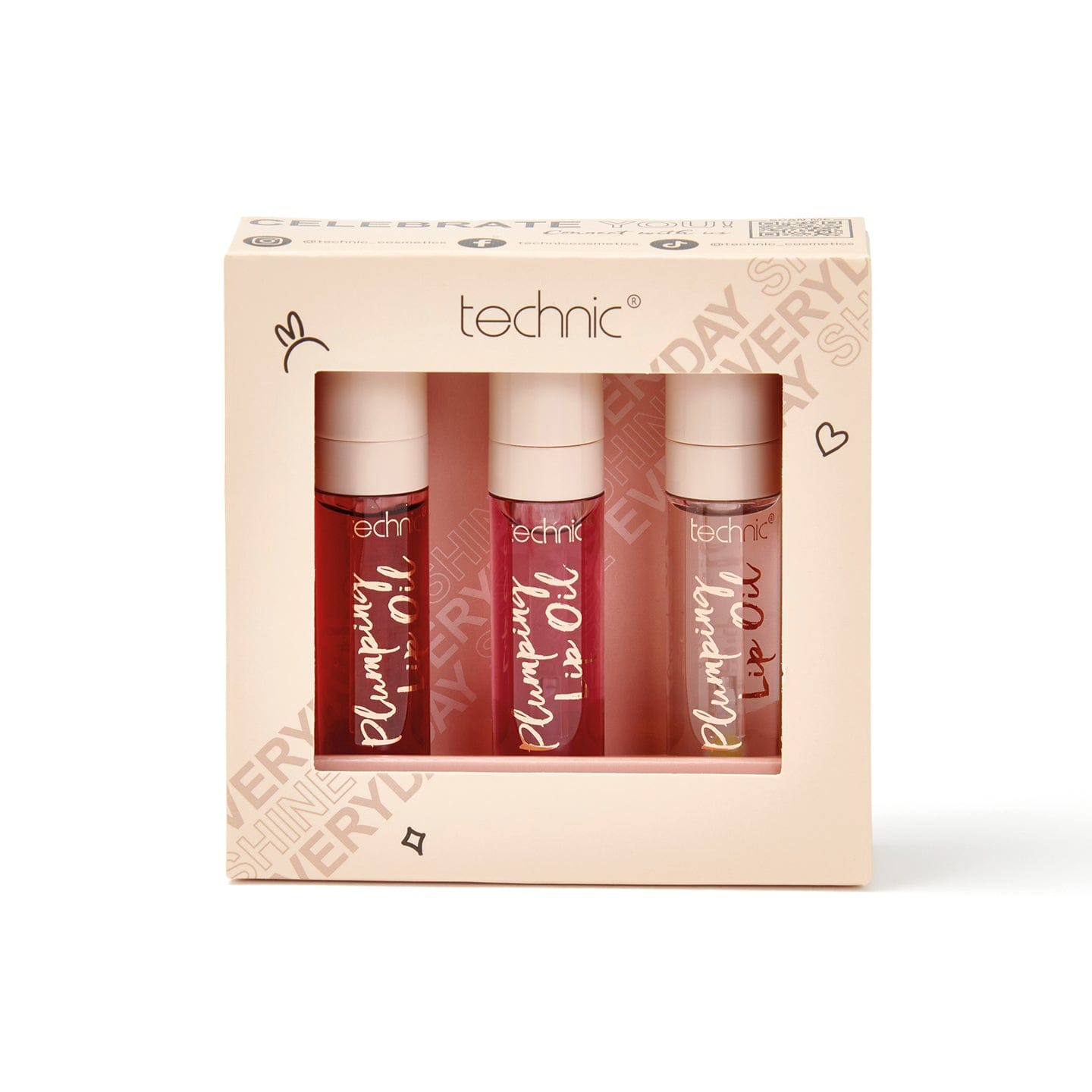 Technic Plumping Lip Oils Gift Set