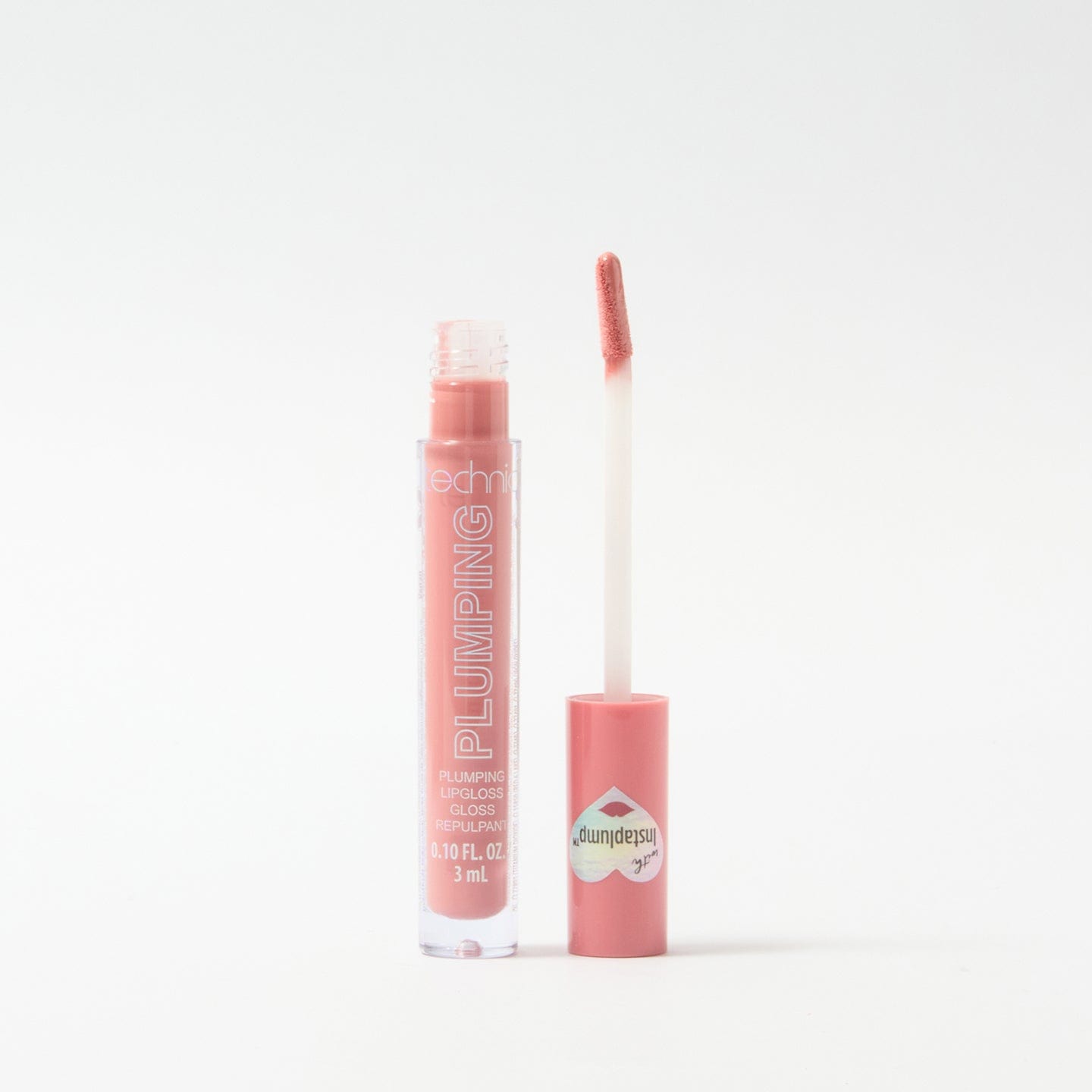 Open Lip gloss in the shade Tickle Me Pink